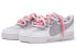 Фото #4 товара 【定制球鞋】 Nike Air Force 1 Low 07 空军一号 T10 特殊鞋盒 双鞋带 低帮 板鞋 男款 白灰 / Кроссовки Nike Air Force CW2288-111