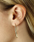 ფოტო #2 პროდუქტის Fluid Teardrop Earrings Set in 14k White or Yellow Gold
