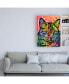 Фото #3 товара Dean Russo Cat Abstract Color Canvas Art - 15.5" x 21"