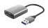 Фото #1 товара Trust Dalyx кардридер USB 3.2 Gen 1 (3.1 Gen 1) Алюминий 24135