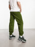 Фото #3 товара COLLUSION jogger with embroidered logo in dark green