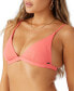 Фото #1 товара Women's Saltwater Solids Seaside Triangle Bikini Top