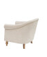 Фото #4 товара Martha Stewart Fayette 35" Tufted Fabric Upholstered Accent Arm Chair