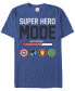 Фото #1 товара Marvel Men's Comic Collection Hero Mode Activation Short Sleeve T-Shirt