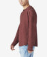 Фото #3 товара Men's Duo-Fold Henley Long Sleeve Sweater