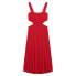Фото #1 товара SUPERDRY Cutout Sleeveless Midi Dress