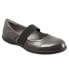 Softwalk High Point S1466-098 Womens Gray Leather Mary Jane Flats Shoes 6.5