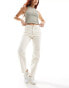 Фото #4 товара Lee Rider classic straight fit jeans in ecru