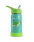 Фото #1 товара Frost Kids Trimax Insulated Stainless Steel Bottle with Design Flip Straw Lid and Silicone Bumper, 12 oz