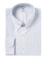 Фото #1 товара Brooks Brothers Regular Fit Dress Shirt Men's Blue 16H36/37