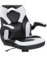 Фото #38 товара Gaming Desk And Racing Chair Set With Cup Holder And Headphone Hook