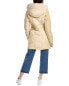 Nb Series By Nicole Benisti Courcheval Leather-Trim Down Coat Women's Beige Xs