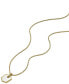 Fossil heritage Crest Mother of Pearl Gold-Tone Stainless Steel Chain Necklace