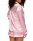 ფოტო #3 პროდუქტის Women's Sam Pajama Top & Short Pajama Set
