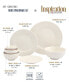 Фото #3 товара Inspiration by Denmark Fiore 42 Pc. Dinnerware Set, Service for 6, Created for Macy's