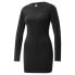 Фото #5 товара Puma Iconic T7 Fitted Long Sleeve T-Shirt Dress Womens Black Casual 533302-01