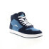 Фото #4 товара Lakai Villa MS4230140B00 Mens Blue Suede Skate Inspired Sneakers Shoes