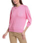 Фото #1 товара Lafayette 148 New York Blouson Sleeve Silk-Blend Sweater Women's