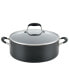 Фото #1 товара Кастрюля нержавеющая Anolon Advanced Home 7.5-Qt. Нескользящая Wide Stockpot