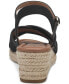 Фото #4 товара Women's Leahh Strappy Espadrille Wedge Sandals, Created for Macy's