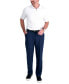 ფოტო #1 პროდუქტის Men's Cool 18 PRO® Classic-Fit Expandable Waist Flat Front Stretch Dress Pants