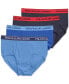 Фото #1 товара Men's 4-Pack. Classic-Fit Mid-Rise Briefs