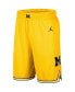 Men's Maize Michigan Wolverines Replica Team Basketball Shorts