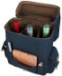 Legacy® by Picnic Time Navy Moreno 3-Bottle Wine & Cheese Tote