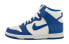 Nike Dunk High 高帮 板鞋 GS 蓝白 / Кроссовки Nike Dunk High 308319-125