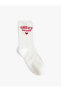 Фото #8 товара Носки Koton Slogan Patterned Socks