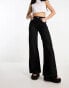 Фото #1 товара ASOS DESIGN lightweight wide leg jean in black