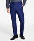 Фото #1 товара Men's Slim-Fit Stretch Solid Suit Pants, Created for Macy's