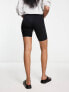 Фото #2 товара Шорты спортивные ASOS DESIGN Basic-Leggings-Shorts черные в упаковке по 2 шт.