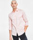 Фото #1 товара Men's Slim Fit Dress Shirt, Created for Macy's