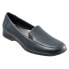 Фото #2 товара Trotters Jenn T9521-400 Womens Blue Extra Narrow Leather Loafer Flats Shoes 7