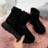 Фото #1 товара NEWS W EVE311A black suede snow boots