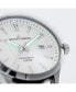 ფოტო #2 პროდუქტის Men's Hybromatic Watch with Silicone/Leather Strap and Solid Stainless Steel 1-2130