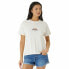 Short Sleeve T-Shirt Rip Curl Sun Relaxed White