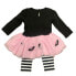 Counting Daisies Girl's Spooky Vibes 2-Piece Tunic Tutu & Legging Set