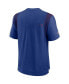 ფოტო #2 პროდუქტის Men's Royal New York Giants Sideline Player Uv Performance T-shirt