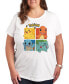 ფოტო #1 პროდუქტის Trendy Plus Size Pokemon Graphic T-shirt