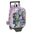 Фото #1 товара Школьный рюкзак с колесиками Monster High Best boos Лиловый 22 x 27 x 10 cm