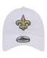 Фото #3 товара Men's White New Orleans Saints Main 9TWENTY Adjustable Hat