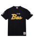 Фото #2 товара Men's Jerome Bettis Black Pittsburgh Steelers Retired Player Nickname T-Shirt