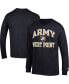 Men's Black Army Black Knights High Motor Long Sleeve T-shirt