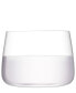 Metropolitan Stemless Wine Glasses, Set of 4