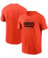 Фото #1 товара Men's Orange San Francisco Giants Primetime Property Of Practice T-shirt