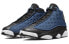 Фото #4 товара Jordan Air Jordan 13 retro "navy" 耐磨 高帮 复古篮球鞋 男款 黑蓝 / Кроссовки Jordan Air Jordan DJ5982-400