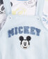 ფოტო #4 პროდუქტის Baby Mickey Mouse T-Shirt & Shortall, 2 Piece Set