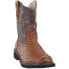 Фото #2 товара Roper Chunk Rider Embroidery Round Toe Cowboy Womens Brown Casual Boots 09-021-